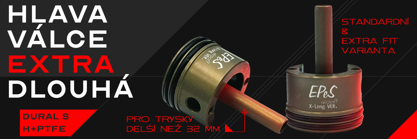 hlava válce extra dlouhá