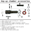 Hop-up komora M249 Featherweight (včetně trysky)