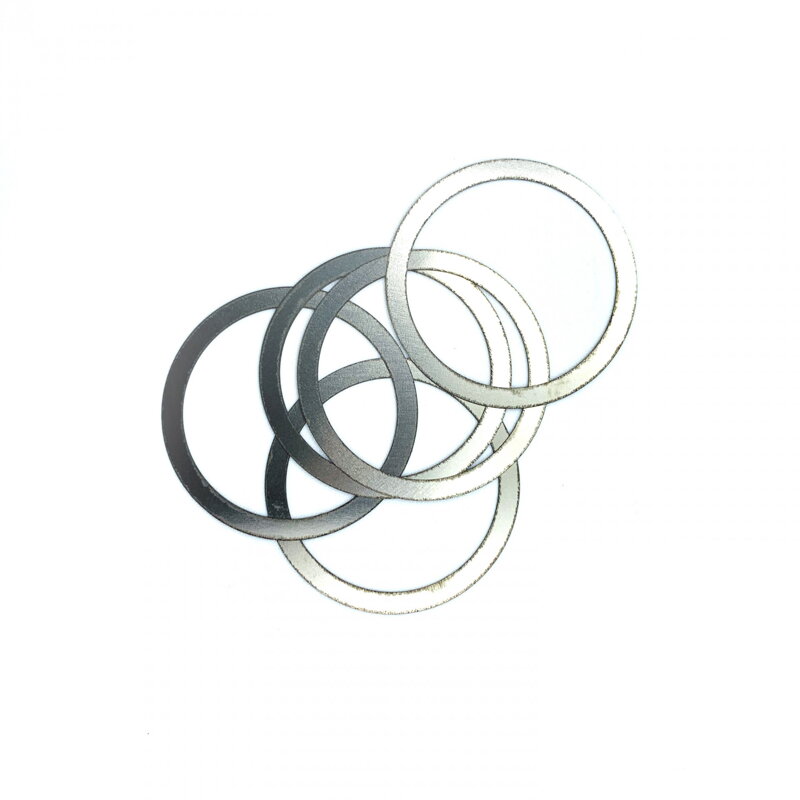 Podložky matice předpažbí AR15 – 0,1 mm (5 ks)