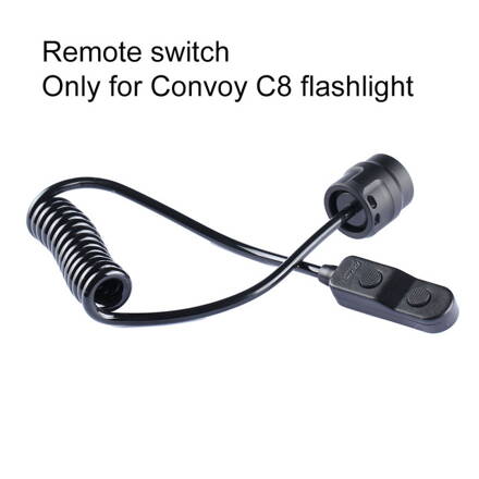 Tlakový dálkový spínač pro svítilnu Convoy C8