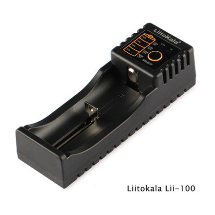 Nabíječka Littokala Li-100 pro baterie Li-ion/Li-f