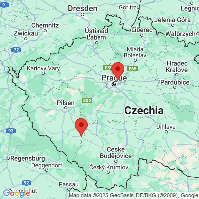 Google map: Košařova 749/23 197 00 Praha 19 - Kbely